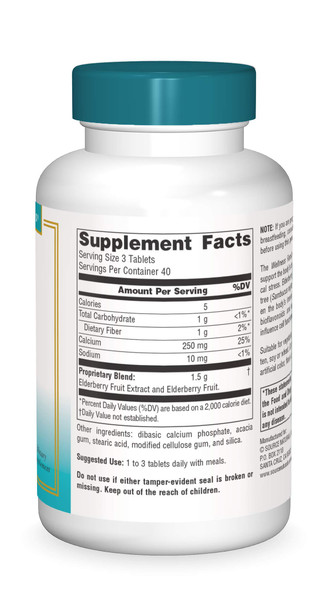 Source s Wellness Elderberry Extract 500 mg - 120 Tablets