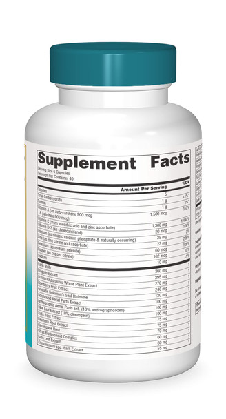 Source s Wellness Formula Bio-Aligned Vitamins & Herbal Defense For Immune System Support - Dietary Supplement & Immunity Booster - 240 Capsules