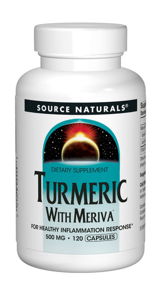Turmeric with Meriva 500mg For Healthy Inflammatory Response - 120 Capsules