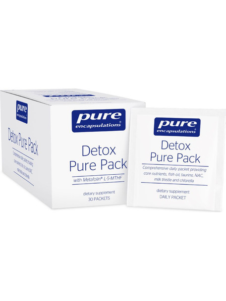 Pure Encapsulations, Detox Pure Pack, 30 Pkts