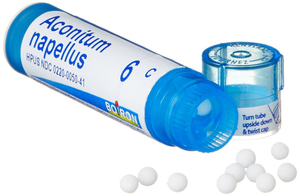 Boiron Aconitum Napellus 6C, (Pack of 5), Homeopathic Medicine for Fever