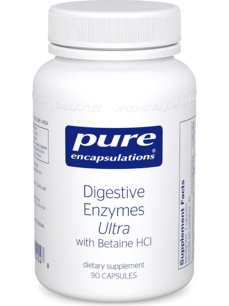 Pure Encapsulations, Digestive Enzymes Ultra W/ Hcl, 90 Caps Pure Encapsulations, Digestive Enzymes Ultra W/ Hcl, 90 Caps