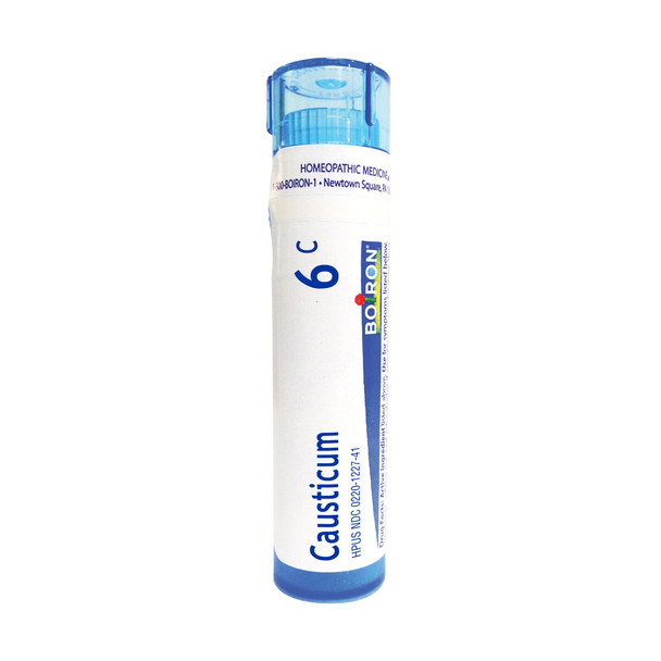 Boiron Causticum 6C, Homeopathic Medicine for Bed-wetting and Bladder Incontinence, 80 Pellets