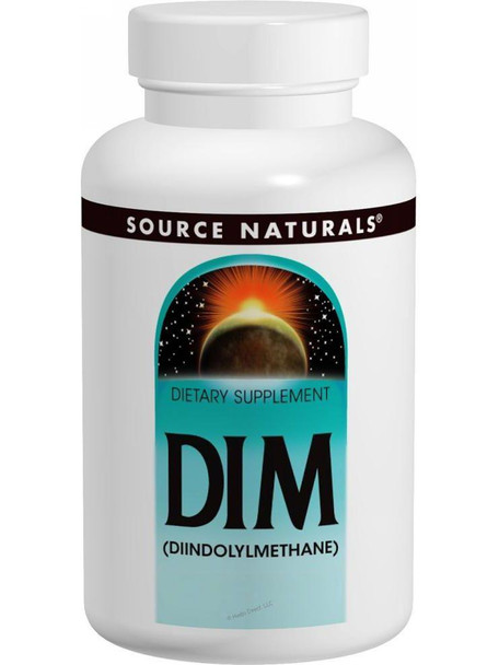 Source Naturals, DIM, 100mg, 180 ct