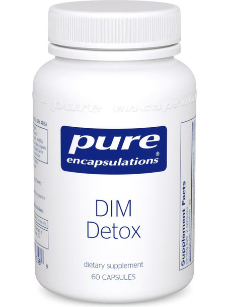 Pure Encapsulations, Dim Detox, 60 Vcaps