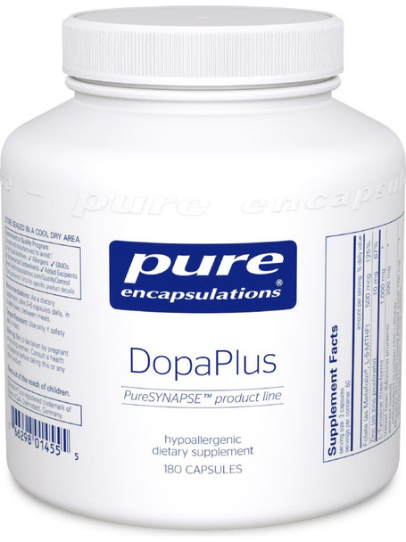 Pure Encapsulations Dopaplus, 180 Caps