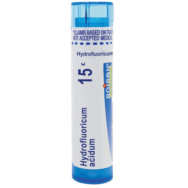 Boiron Hydrofluoricum um 15C for Intellectual Fatigue with Loss of Hair & Itching - 80 Pellets