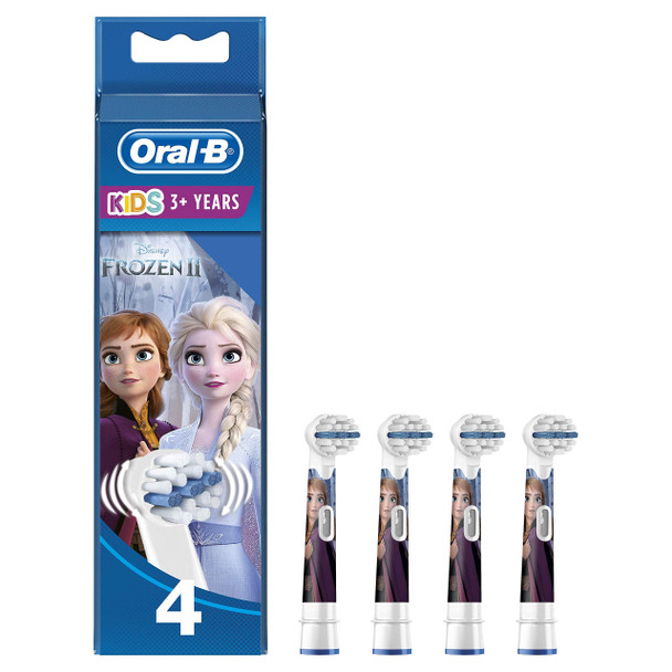 Kids by Oral-b Stages Power Frozen Replacement Heads 4 Pack