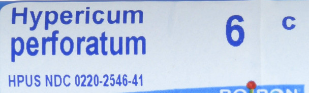 Boiron, Hypericum Perforatum 6c, 80 Pellets