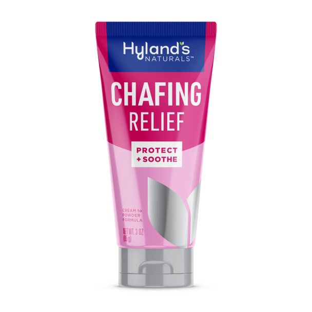 Hyland's s Chafing Relief, Cream to Powder Formula, Women's Anti Chafing Cream - 3 Ounce
