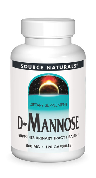 Source s D-Mannose 500mg Potent Urinary Tract (UT) & Bladder Health Support - Fast-Acting, Cleansing, Detoxifying - ly Flush Impurities - 120 Capsules