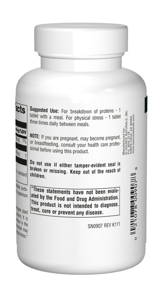 Source s Bromelain 500mg Proteolytic Enzyme Supplement - 120 Tablets (Pack of 2)