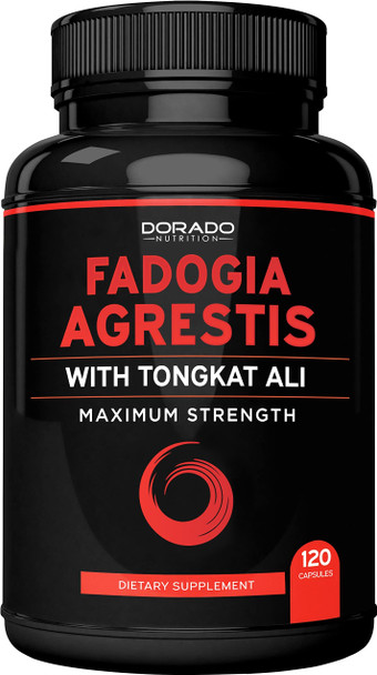Fadogia Agrestis 600mg & Tongkat Ali 400mg Blend and Turkesterone 500mg Per Serving