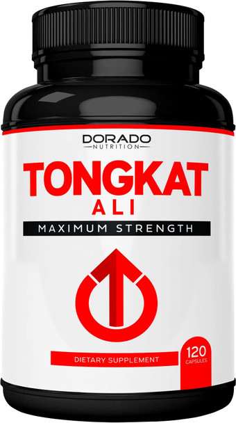 Tongkat Ali for Men & Women 1200mg Extract and Turkesterone 500mg Per Serving (120 Capsules)