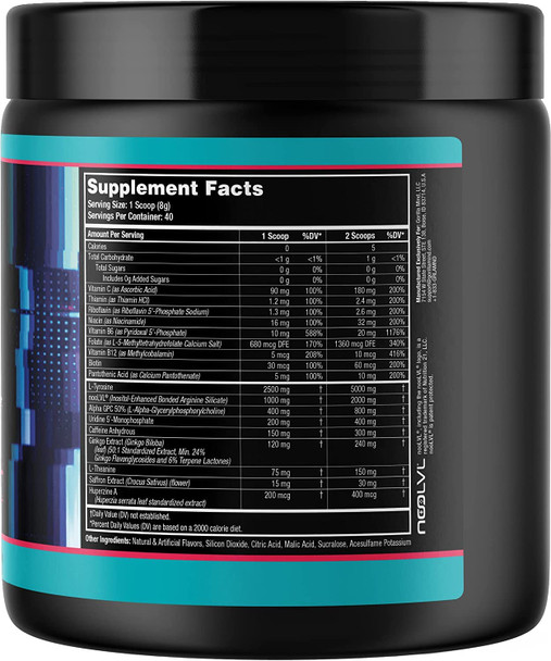 Gorilla Mind Respawn (Bombsicle) - Advanced Gaming Supplement with Powerful Nootropics for Amplified Focus, Enhanced Reaction Time and Clean Energy (40 Servings)