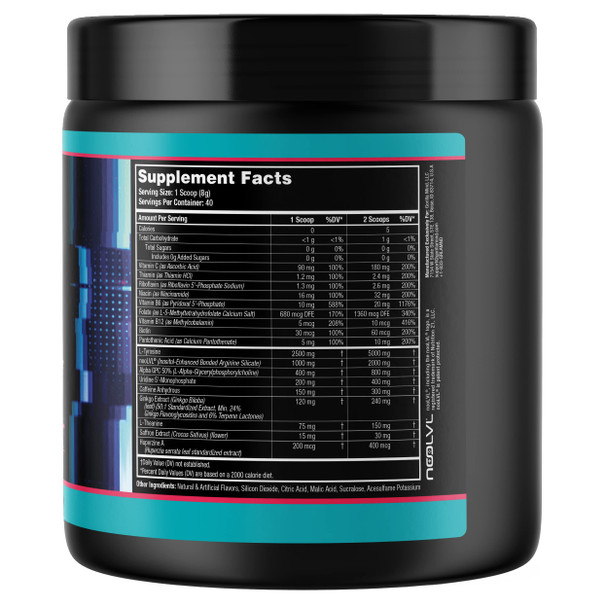 Gorilla Mind Respawn (Jungle Juice) - Advanced Gaming Supplement with Powerful Nootropics for Amplified Focus, Enhanced Reaction Time and Clean Energy (40 Servings)