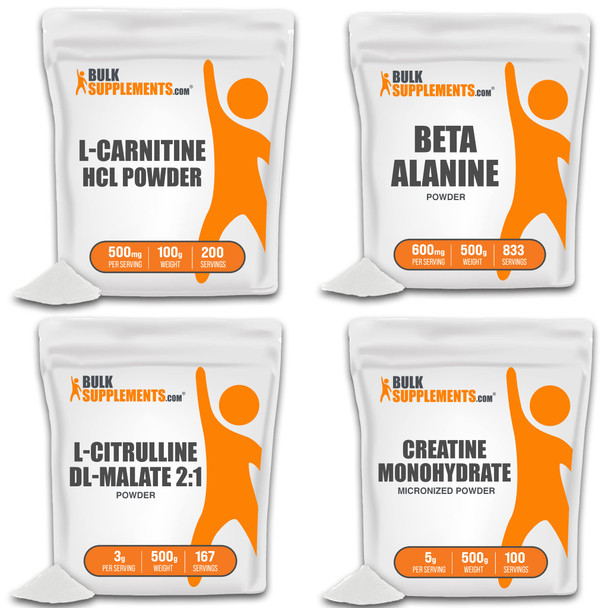BulkSupplements Amplified Pre-Workout Stack
