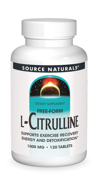 Source s L-Citrulline 1000mg - Nitric Oxcide Booster - 120 Tablets