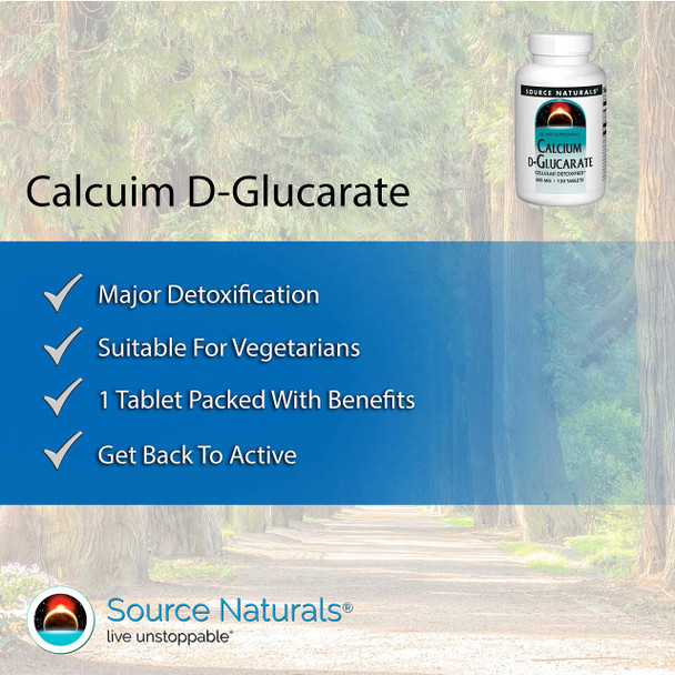 Source s - Calcium D-Glucarate, 500 mg