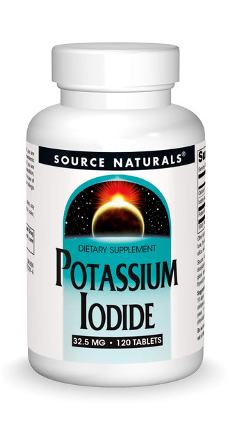 Potassium Iodide Source s Inc. 120 Tabs