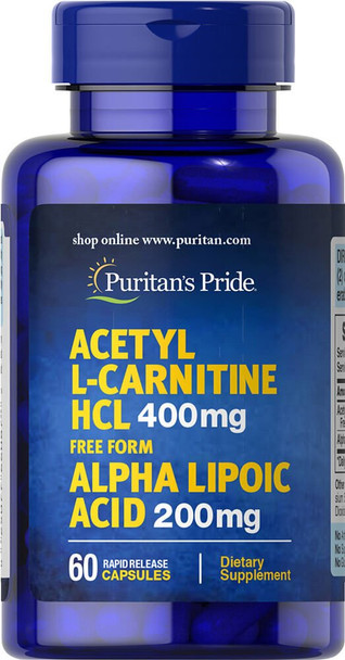 Puritans Pride Acetyl L-carnitine Free Form