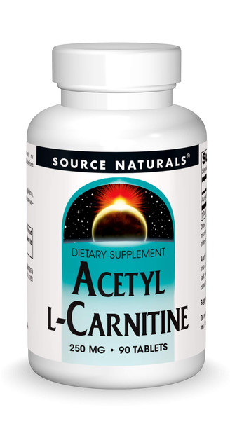 Source s Acetyl L-Carnitine - Supports Healthy Brain Function & Memory - 90 Tablets