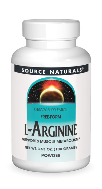 Source s L-Arginine Powder Supplement, Free Form- 100 Grams