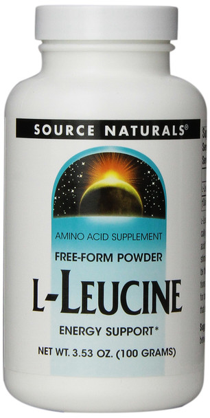 Source s L-Leucine Powder, 100g, 3.53 Ounce