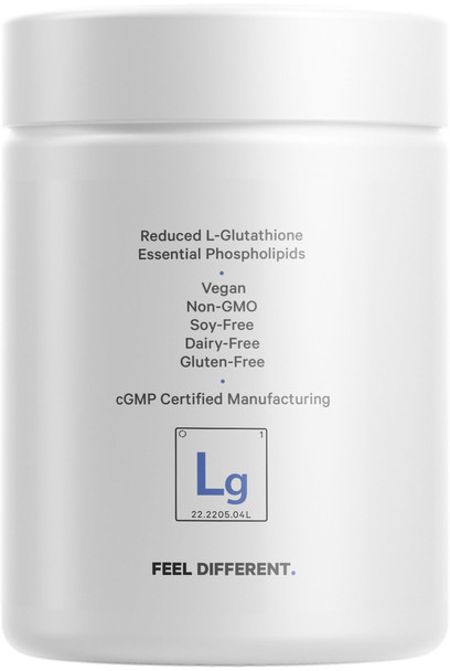 Codeage Liposomal Glutathione 1000 mg, GlutaONE Antioxidant Phospholipid Complex, L-Glutathione Reduced Capsules Supplement, Non-GMO Sunflower Oil & Lecithin Essential Phospholipids, Vegan, 60 ct Codeage Liposomal Glutathione 1000 mg, GlutaONE Antioxidant Phospholipid Complex, L-Glutathione Reduced Capsules Supplement, Non-GMO Sunflower Oil & Lecithin Essential Phospholipids, Vegan, 60 ct