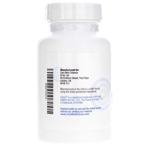 Liposomal Glutathione by Core Med Science - 500mg - 60 Softgels - Setria - Antioxidant Supplement