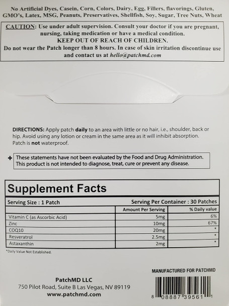 PatchMd -  Topical Patches - 30 Day Supply