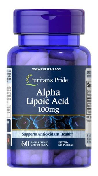 Puritan's Pride Alpha Lipoic  100 mg