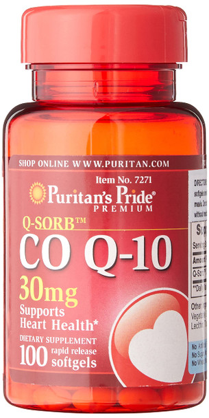 Puritan's Pride Q-Sorb Co Q-10 30 mg