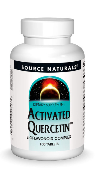 Source s Activated Quercetin - Plant-Derived Bioflavonoid Complex - Seasonal & Immune Defense - 100 Vegetarian FriendlyTablets