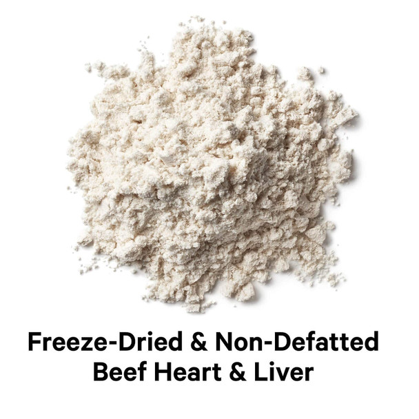 Codeage Grass Fed Beef Heart Supplement - Freeze Dried, Non-Defatted, Desiccated Beef Heart Glandular Supplements - Bovine Meat & Liver Pills Argentina Beef Vitamins For Heart - Non-GMO -180 Capsules