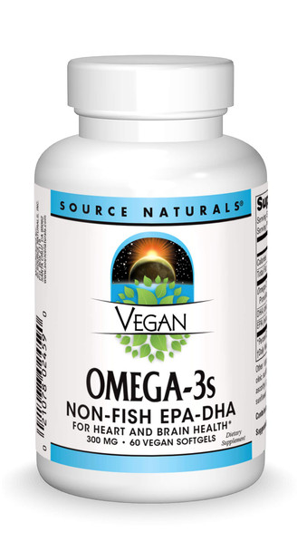 Source s Vegan Omega-3s Epa- 300mg - 60 Softfgels