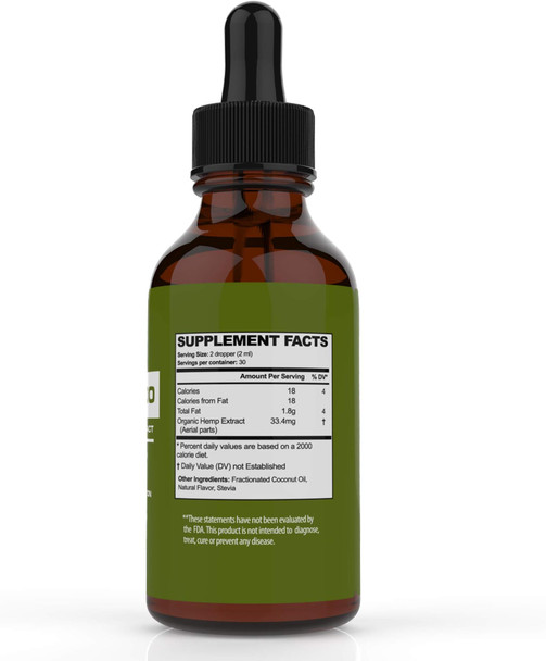 100% Pure Hemp Oil (1000mg Hemp). Hemp Extract Supports Bone Health. A Hemp Seed Oil, Natural Oil