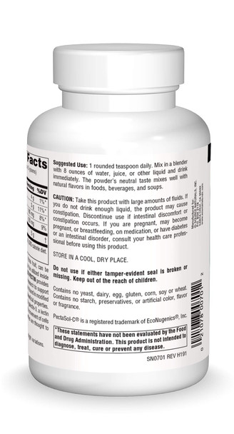 Source s Modified Citrus Pectin Powder, for Cellular Immune Health,100 Grams