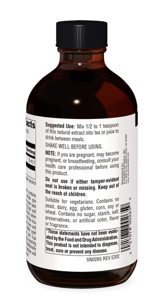 Source s Pau D'Arco Liquid Extract - Dietary Supplement - 8 oz