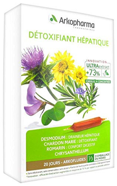 Arkopharma Arkofluides Hepatic Detoxifier 20 Phials