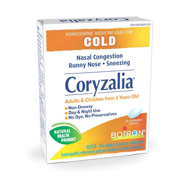 BOIRON Coryzalia for , 60 CT