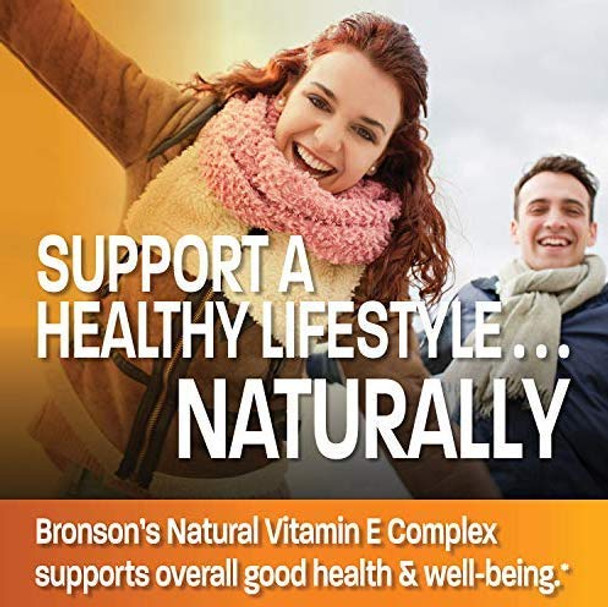 Vitamin E Complex Supplement 400 I.U. (80% D-Alpha Tocopherol),  Antioxidant, 250 Softgels