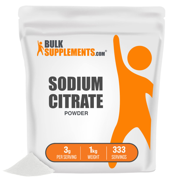 BulkSupplements  Citrate Powder - Powder for Cooking - Food Thickener -  Citrate for Cooking (1 Kilogram - 2.2 lbs)