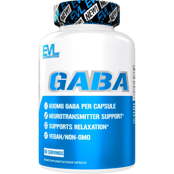 Calm Support 600mg GABA Supplement - Gamma Aminobutyric  GABA Capsules Mood Support Supplement - Vegan Non-GMO Gentle Relaxing Sleep Supplement for  with Occasional  - Made in America