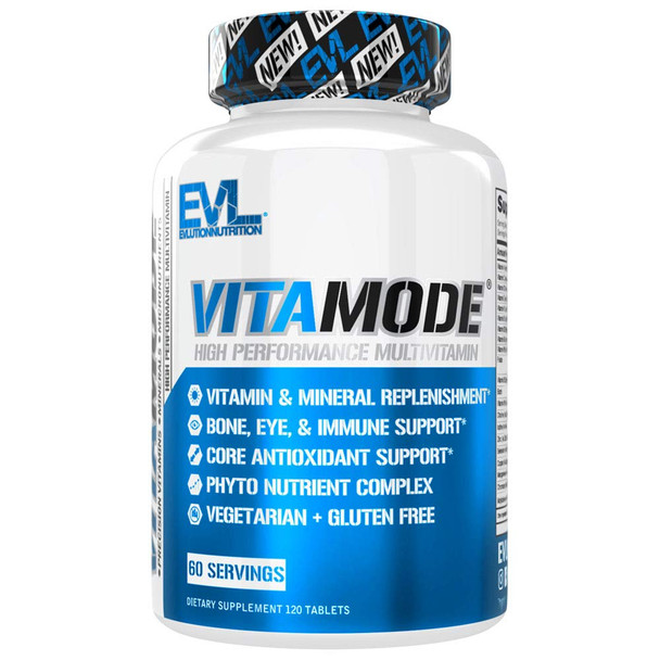 EVL Advanced Daily Multivitamin for Men - Men's Multivitamin with Essential Minerals Phytonutrient Complex and VitaMode Active Mens Vitamins for Energy with Lycopene for Muscle Bone and Immune Support