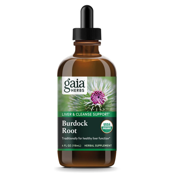 Gaia Herbs Burdock Root 4 Fl Oz, Liquid Extract