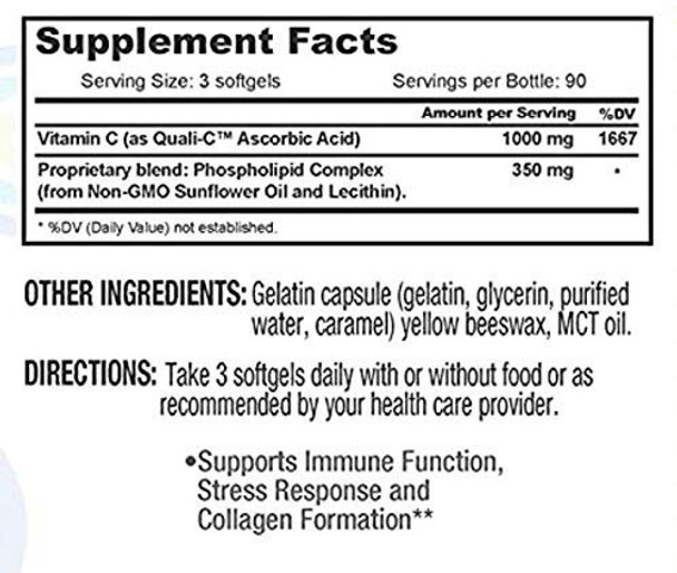 Core Med Science Liposomal Glutathione Softgels + Liposomal Vitamin C Softgels (3 Month)