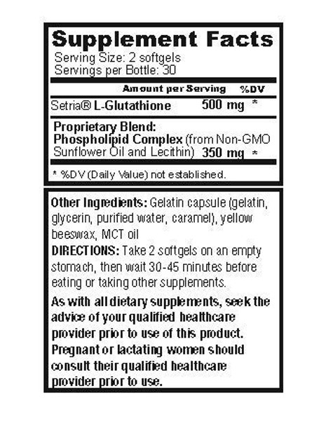 Core Med Science Liposomal Glutathione Softgels + Liposomal Vitamin C Softgels (3 Month)