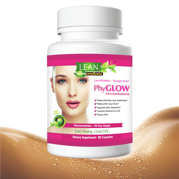 Skin Care Phytoceramides, 90 Day Hydration Focus Super Ceramide Supplements for Women and Men, Wrinkle Support Factor Pills, Give youth to the Face with Multivitamin A, C, D, E  90 Capsules