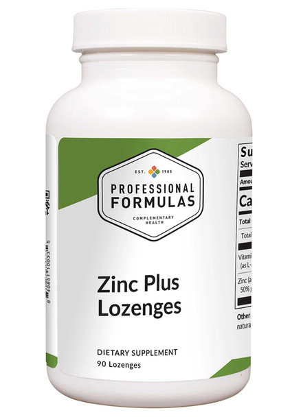 Professional Formulas Zinc Plus Lozenges